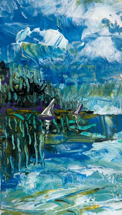 Painting by Betty Sitbon
