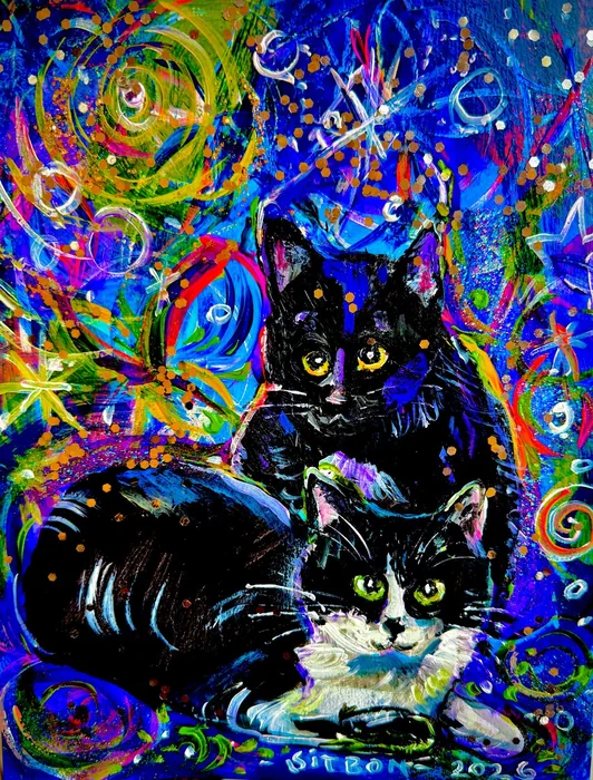 Painting by Betty Sitbon