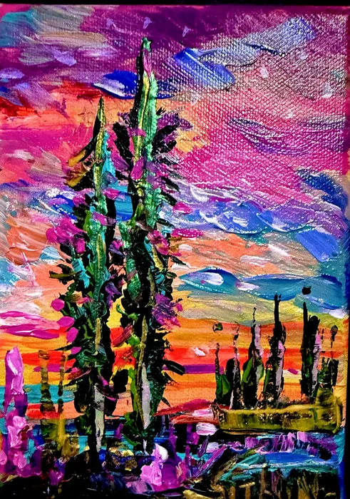 Painting by Betty Sitbon